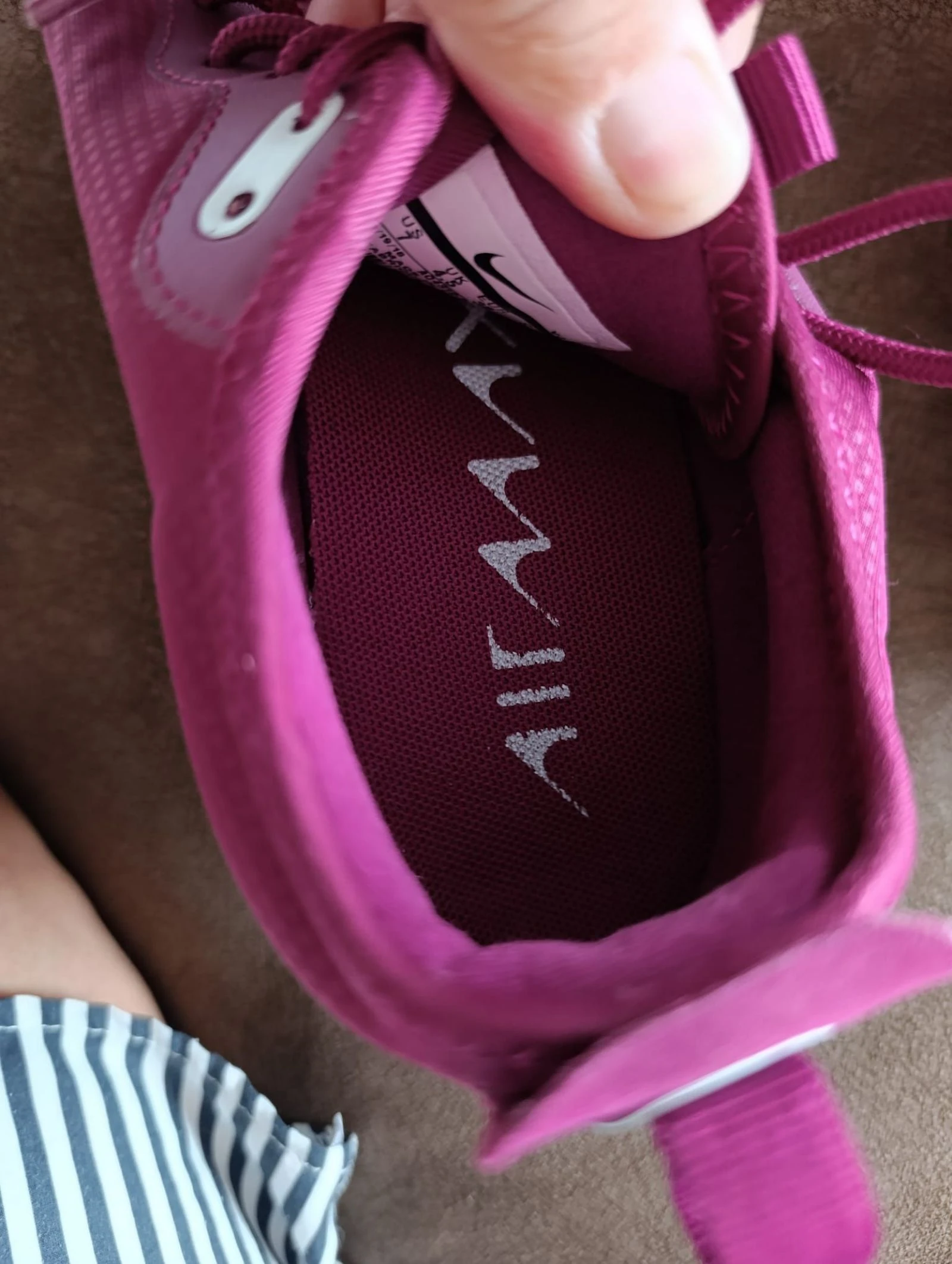 Chaussures Nike Air femme bordeaux taille 38 – photo 10